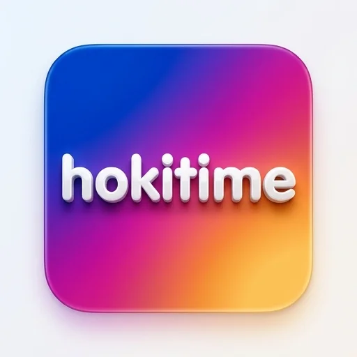 hokitime Logo - Resmi